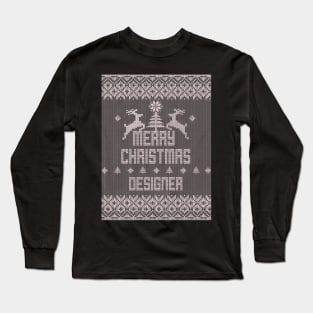 Merry Christmas DESIGNER Long Sleeve T-Shirt